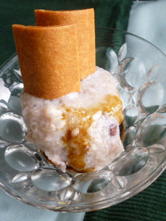 お赤飯から♪お米の和風アイスクリーム★-レシピのメイン写真