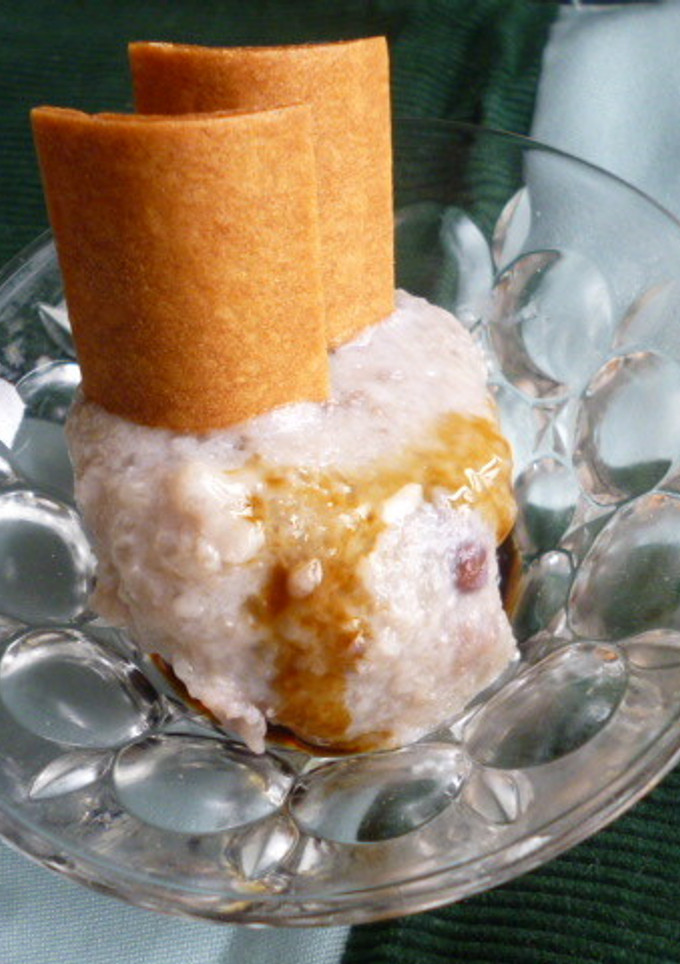 お赤飯から♪お米の和風アイスクリーム★-レシピのメイン写真