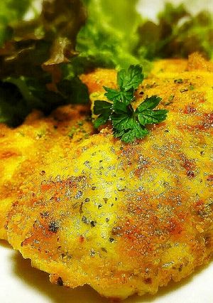 牛乳で柔らかヘルシー♪チキンチーズピカタ-レシピのメイン写真