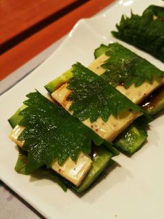 キュウリとチーズのシソ巻き-レシピのメイン写真