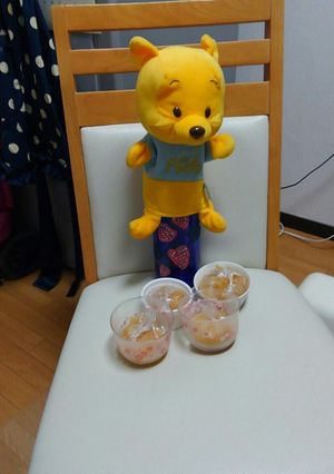 アップルティーの葛餅-レシピのメイン写真