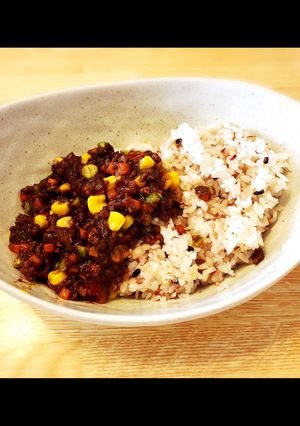 お昼ご飯に♡簡単ドライカレー-レシピのメイン写真