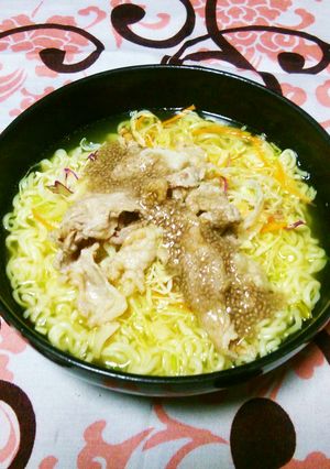 野菜たっぷり塩ラーメン-レシピのメイン写真