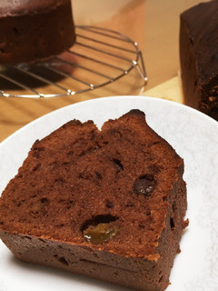 ラムレーズンチョコのバターケーキ-レシピのメイン写真