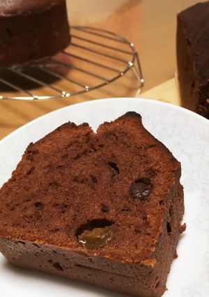ラムレーズンチョコのバターケーキ-レシピのメイン写真
