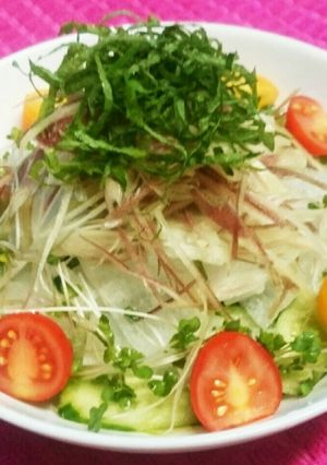 さっぱりサラダ-レシピのメイン写真