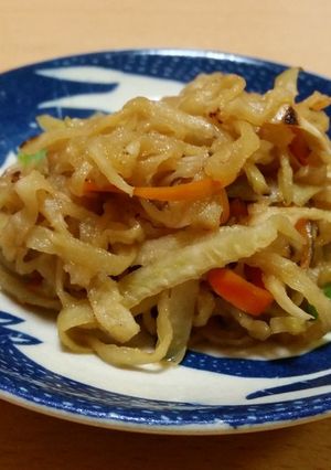 切干大根のピリカラ風/宝達志水町学校給食-レシピのメイン写真