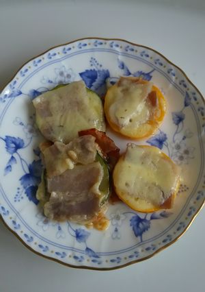 簡単!ズッキーニのチーズ焼き-レシピのメイン写真
