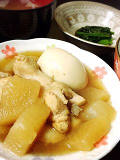 簡単✨手羽元と大根と卵の煮物-レシピのメイン写真