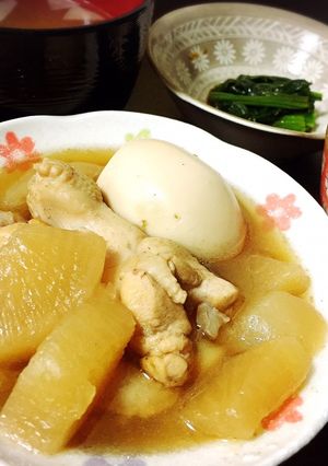 簡単✨手羽元と大根と卵の煮物-レシピのメイン写真