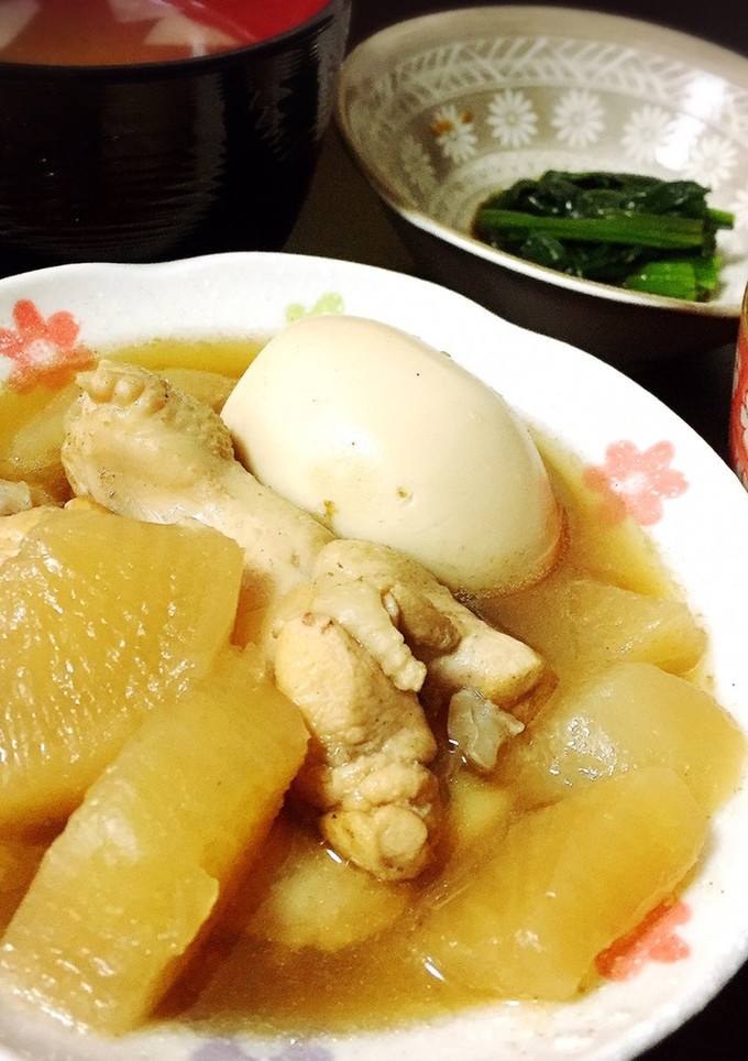 簡単✨手羽元と大根と卵の煮物-レシピのメイン写真