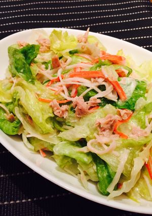 レタス大量消費!パクパク食べれるレタサラ-レシピのメイン写真