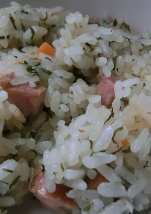 人参の葉炊き込みごはん-レシピのメイン写真