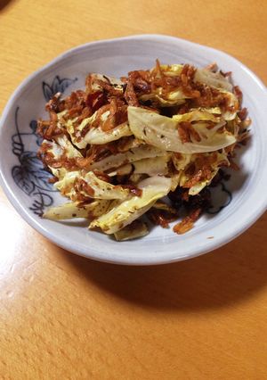 キャベツと桜海老の炒め物-レシピのメイン写真
