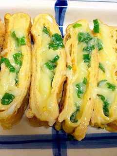 簡単なチーズ味卵焼き-レシピのメイン写真