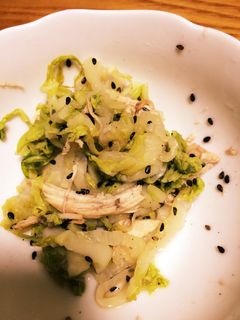 レンジでチン。白菜の簡単和え物-レシピのメイン写真