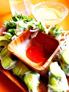 アボカドと野菜の生春巻き-レシピのメイン写真