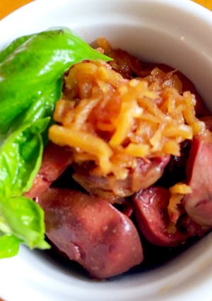 鶏レバーの煮込み-レシピのメイン写真
