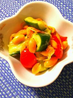 低糖質レシピ☆きゅうりのアジアンサラダ-レシピのメイン写真