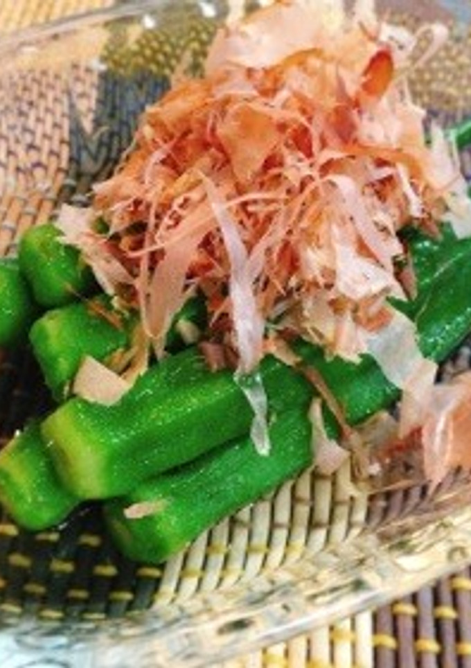 おくらのお浸し-レシピのメイン写真