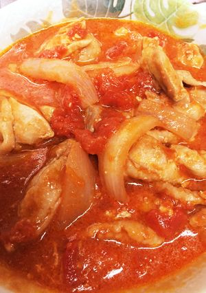 鶏トマチーズ煮込み♡ﾘﾒｲｸできる！-レシピのメイン写真