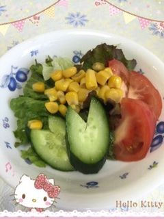 モーニングサラダ①〜(o˘◡˘o)♡-レシピのメイン写真