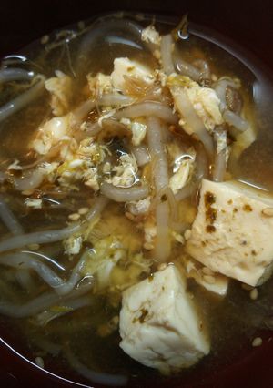 豆腐と海苔の佃煮の優しいスープ☆-レシピのメイン写真