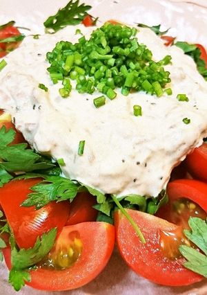 トマトとイタリアンパセリのツナマヨサラダ-レシピのメイン写真