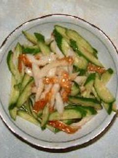 今が最高!簡単おいしいきゅうりの和え物(=^_^=)-レシピのメイン写真