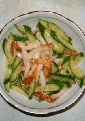 今が最高！簡単おいしいきゅうりの和え物(=＾_＾=)-レシピのメイン写真