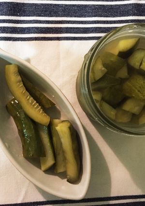 リンゴ酢で酸味マイルドキュウリのピクルス-レシピのメイン写真