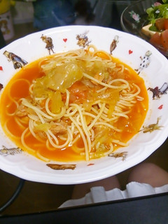 簡単☆トマトのスープパスタ-レシピのメイン写真