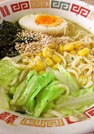 簡単美味☆カレー味の塩ラーメン-レシピのメイン写真