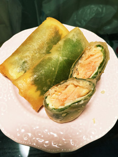 塩鮭の春巻き 大葉チーズ入り☆-レシピのメイン写真