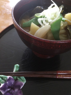 夏野菜の味噌汁-レシピのメイン写真