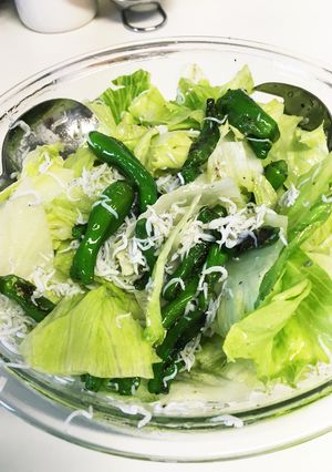 夏バテ防止ビタミン豊富 ししとうサラダ!-レシピのメイン写真