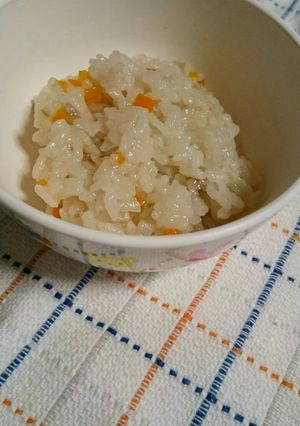 ずぼら離乳食(完了期)のまいたけごはん-レシピのメイン写真