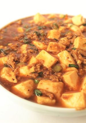 四川龍黒辛麻婆豆腐-レシピのメイン写真
