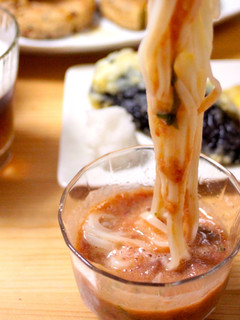 夏野菜の酵素たっぷり!ガスパチョそうめん-レシピのメイン写真
