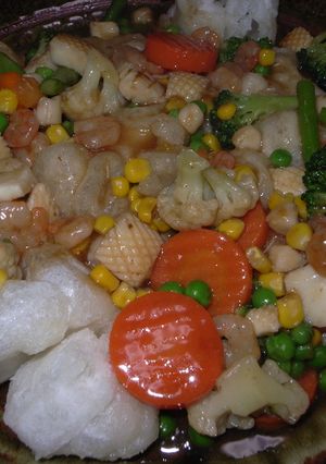 揚げモチの海鮮あんかけ-レシピのメイン写真