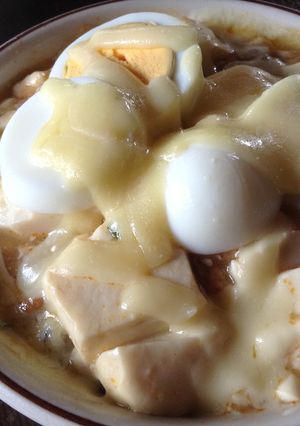 夕食の残りで！麻婆納豆丼-レシピのメイン写真