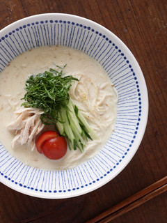 豆乳ごまそうめん-レシピのメイン写真