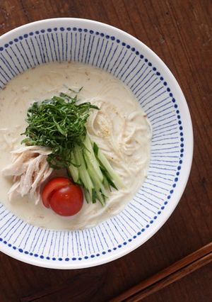 豆乳ごまそうめん-レシピのメイン写真