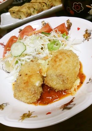簡単☆美味しいチーズ豚カツ-レシピのメイン写真