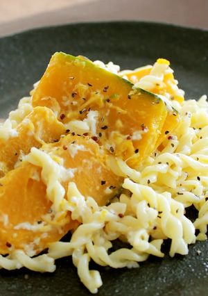 簡単！かぼちゃのさっぱり冷製パスタ-レシピのメイン写真