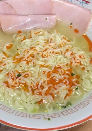サッポロ一番塩ラーメンを使って-レシピのメイン写真