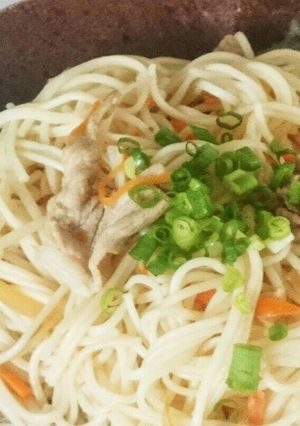 TOP10入り 冷や麦 チャンプルー-レシピのメイン写真