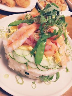 ちらし寿司ケーキ-レシピのメイン写真