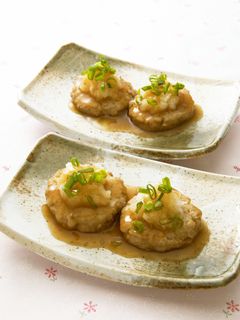(おいしく減塩)まぐろの和風ハンバーグ-レシピのメイン写真