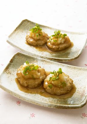 (おいしく減塩)まぐろの和風ハンバーグ-レシピのメイン写真